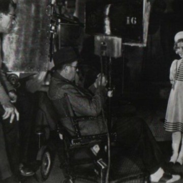 Director John Ford and Shirley Temple from 'The Shirley Temple Archive'